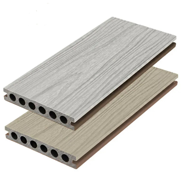 LWD-E3100 BICOLOR Decking 2 Colors In 1 PC Co-Extrusion WPC Decking Board