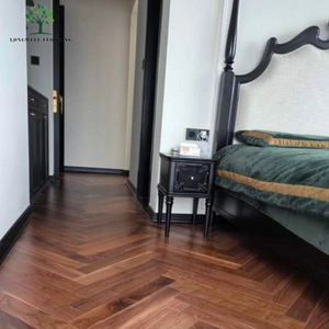 LWD-EB023 American Black Walnut Herringbone Parquet Walnut Fishbone Parquet